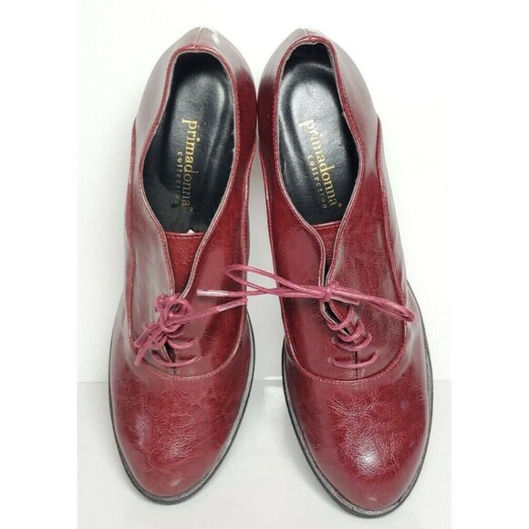 PRIMADONNA COLLECTION WOMEN SIZE EURO 40 MAROON  4 IN HEELS  NEW / BOX 03725 - Picture 4 of 12